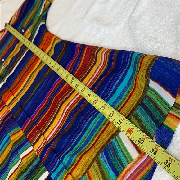 ✓ T-bags Los Angeles EUC dress striped small blue - Picture 11 of 16